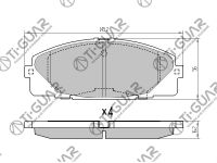 Тормозные колодки TG-247/PN1144/PN1237* Ti·GUAR