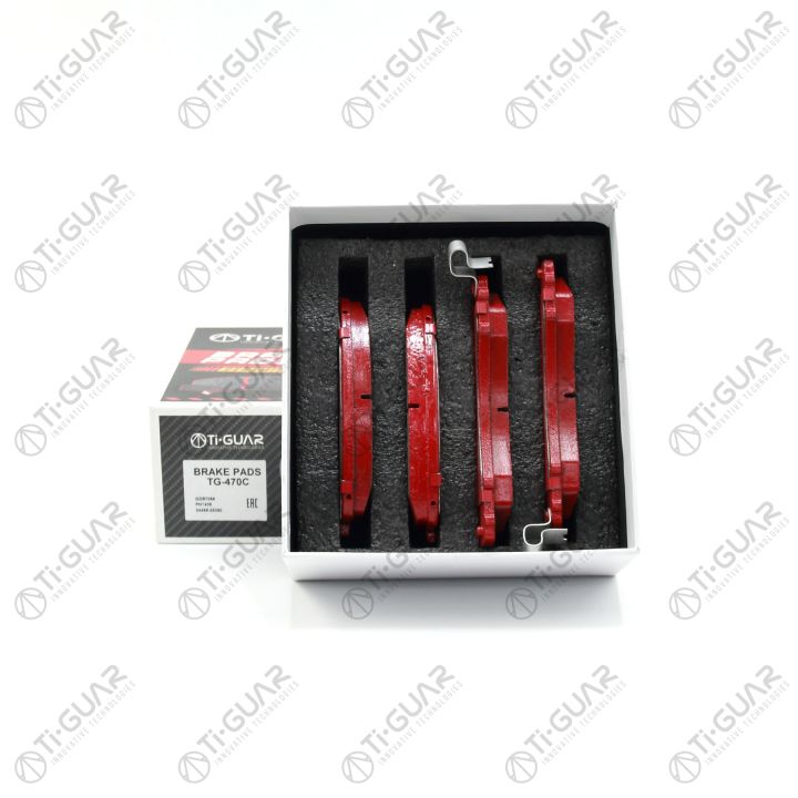 Тормозные колодки TG-470C/PF1405 (КЕРАМИКА)* Ti·GUAR Тормозные колодки TG-470C/PF1405 (КЕРАМИКА)* Ti·GUAR