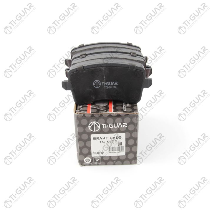Тормозные колодки TG-0478/PN0478* Ti·GUAR Тормозные колодки TG-0478/PN0478* Ti·GUAR