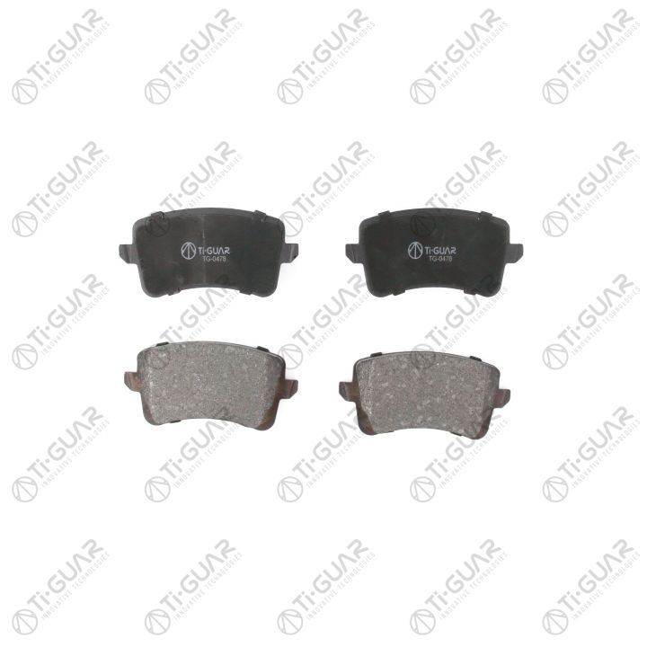 Тормозные колодки TG-0478/PN0478* Ti·GUAR Тормозные колодки TG-0478/PN0478* Ti·GUAR